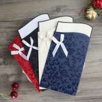Pocket Invitation Card Customized Simple Style Business Card Foiling Invitation 